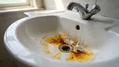 Gelbe Flecken im Spülbecken entfernen: so wird die Spüle wieder hell