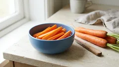 Lifehack: Wie man eine Karotte schnell mit einem Messer schält